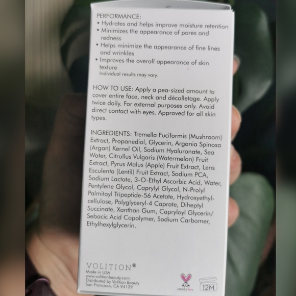 SOLD Volition Beauty Snow Mushroom Water Serum - Picture 2 of 5